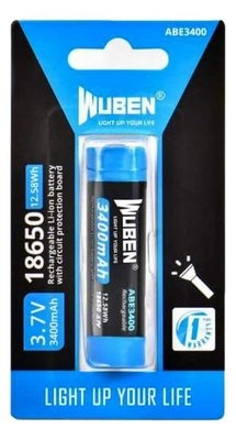 Photo of Wuben 2-Pack 18650 USB Rechargeable Battery