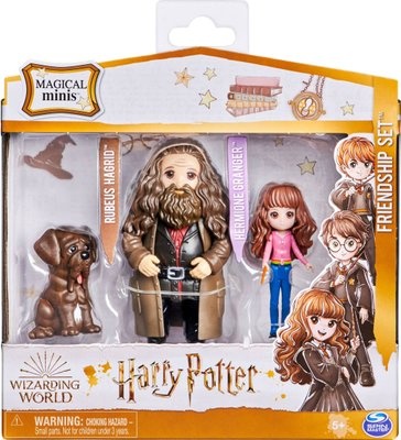 Photo of Harry Potter Wizarding World Magical Minis Friendship Set - Hermione & Hagrid