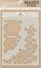Celebr8 Just Be You Mask - Honey Comb - Transparent & Washable Photo