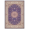 Carpet City Factory Shop Navy Red Cyrus Polyester Print Rug Photo