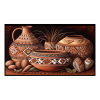Fancy Artwork Canvas Wall Art :African Pottery - Photo