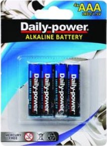 Photo of Generic Alkaline Battery Size AAA - 4 Pieces Per Pack