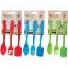 Hill House Publications HillHouse Silicone Spatula Set - 3 Pieces Per Pack Photo