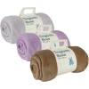 Snuggly Bitz Flannel Fleece Blanket 200cm X 200cm Assorted Colours Photo