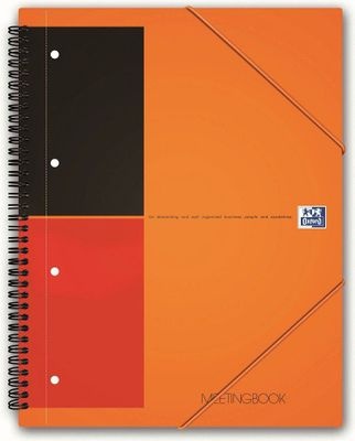 Photo of Oxford International Meeting Book with Elastic Straps