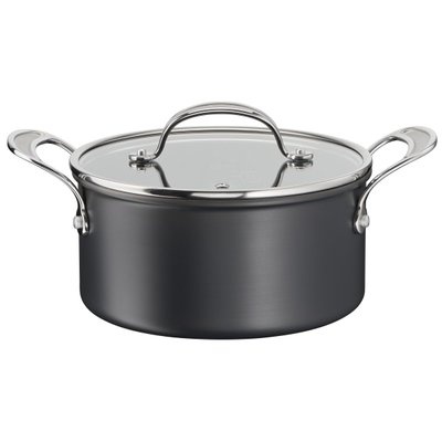 Photo of Tefal Jamie Oliver Cooks Classics Hard Anodised Stewpot with Glass Lid