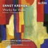 Ernst Krenek: Works for Violin Photo