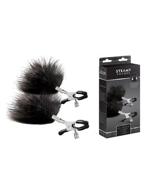 Photo of Steamy Shades Adjustable Feather Nipple Clamps