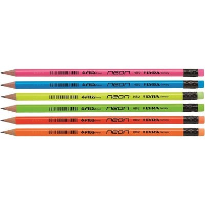 Photo of Lyra Neon HB Graphite Pencils