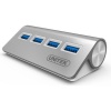 UNITEK Y-3186 4-Port Aluminium USB 3.0 Hub Photo