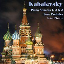 Photo of Kabalevsky: Piano Sonatas 1 2 & 3/ Four Preludes