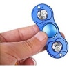 Tuff Luv Tuff-Luv Full Metal Glowing Light Up Fidget Spinner - Blue  Photo
