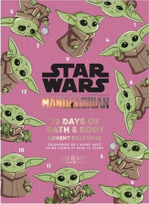 Photo of Mad Beauty Star Wars The Mandalorian 12 Days of Bath and Body Advent Calendar