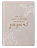 Christian Art Gifts Inc Give Me Rest Linen Journal Photo