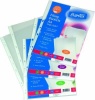 Bantex B2021 A4 Copy-Safe Multi-Punched Filing Pocket Photo