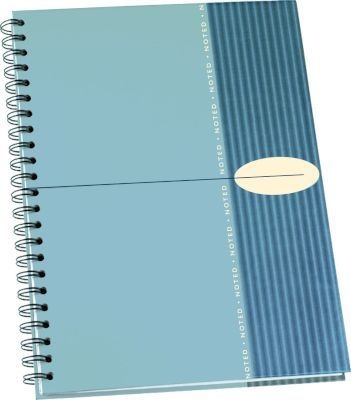 Photo of Bantex B1820 Noted Wire Bound Hard Cover Notebook