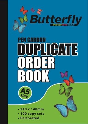 Photo of Classic Books Butterfly Duplicate Book Order 200 Sheets 2 Pack