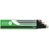 Treeline Sharpened Green and Black Barrel Pencils Photo