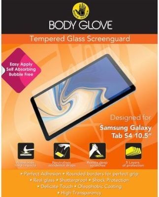 Photo of Body Glove Tempered Glass Screen Protector for Samsung Galaxy Tab S4 10.5"