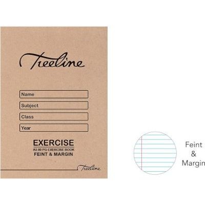 Photo of Treeline Feint and Margin Exercise Book