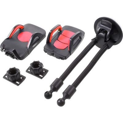 Photo of Raz Tech Dual Universal Car Mount Holder for Smartphones - Red