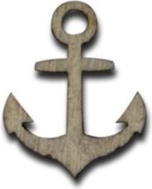 Photo of Dala Crafter Wood Cut Pieces - Anchor