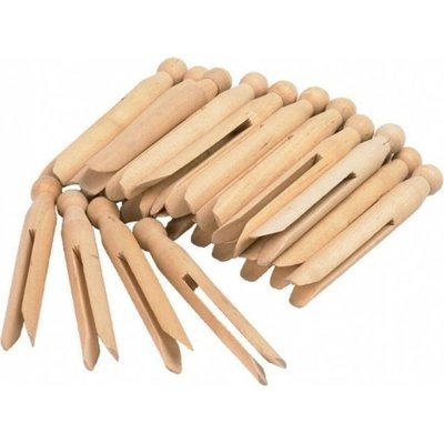 Photo of Dala 11cm Wooden Doll Pegs - Natural