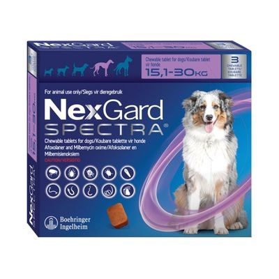 Photo of NexGard Spectra Chewable Tablets for Dogs