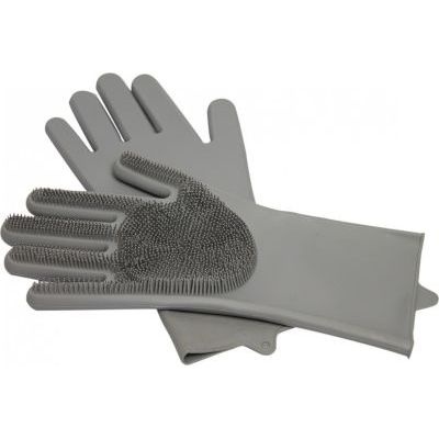 Photo of Fine Living Silicone Kitchen Gloves - Grey