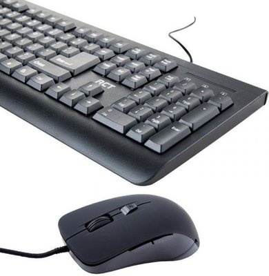Photo of Rct Wired Keyboard & Mouse Desktop Set