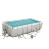 Bestway Power Steel Rectangular Frame Pool Set Photo