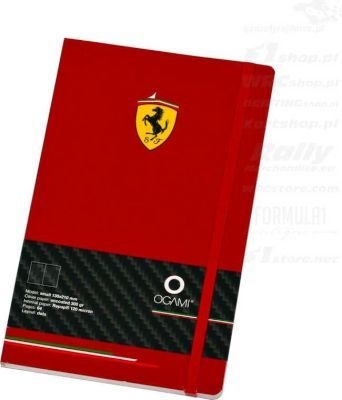 Photo of Ogami Hard Cover DOTS Ferrari Notebook - The First Notebook Made From Stone