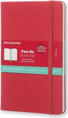 Photo of Moleskine Two-Go Notebook Hard Medium Ruled