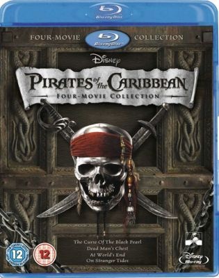 Photo of Disney Blu Ray Pirates Of The Caribbean: 4- Collection - The Curse Of The Black Pearl / Dead Man's Chest / At World's movie