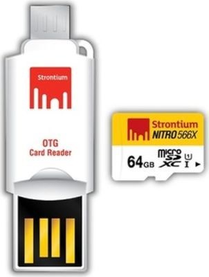 Photo of Strontium Nitro Micro SDHC 566X UHS-1 Card with OTG & USB Reader