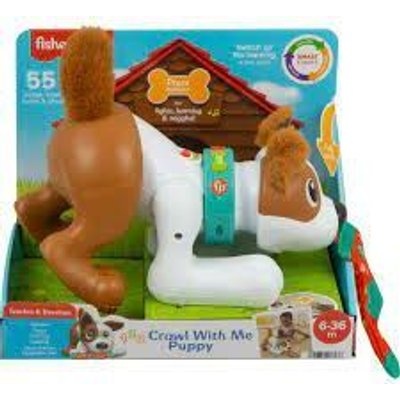 Photo of Fisher Price Fisher-Price Crawl With Me Puppy Electronic Learning Toy With Music & Lights