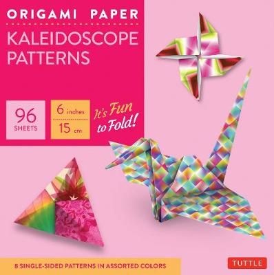 Photo of Tuttle Publishing Origami Paper - Kaleidoscope Patterns - 6" - 96 Sheets - Tuttle Origami Paper: High-Quality Origami