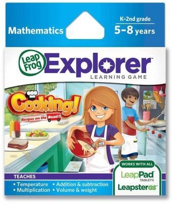 Photo of LeapFrog Explorer Learning Game - Cooking! - Works with All LeapPad Tablets and LeapsterGS