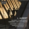 L. Aubert: Sillages/Violin Sonata/Habanera/Feuille D'images Photo