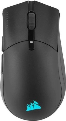 Photo of Corsair SABRE RGB PRO WIRELESS mouse Right-hand RF Wireless Bluetooth USB Type-A Optical 26000 DPI MARKSMAN 26K 1.8 m