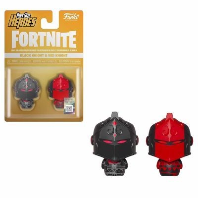 Funko Pint Size Heroes Fortnite Black Knight and Red Knight Vinyl Figurines