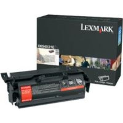 Photo of Lexmark X654X31E Black Extra High Yield Laser Toner Cartridge