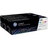 HP 128A LaserJet Toner Cartridge 3-Pack Photo