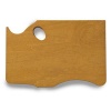 New Wave Highland Finished Wood Palette Held in Right Hand Photo