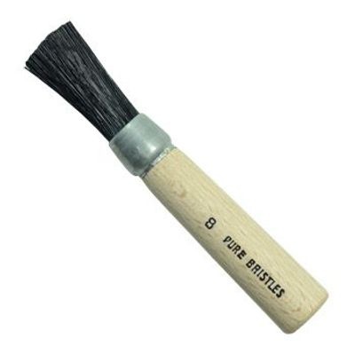 Photo of Handover Black Bristle Stencil Brush No8