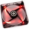 Bitfenix Spectre Transparent Fan with Red LED Photo