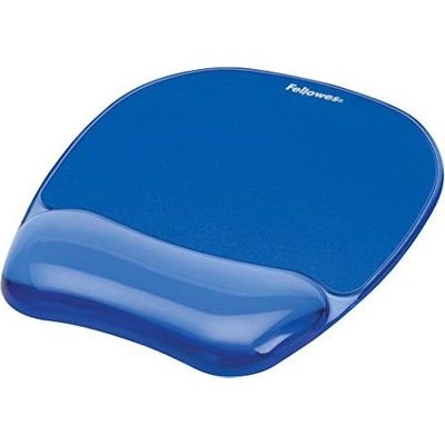 Photo of Fellowes Crystals Gel Mouse Pad Wrist Support