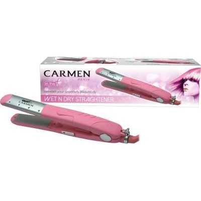 Photo of Carmen Paris 1238 Wet n' Dry Ceramic Hair Straightener Brush
