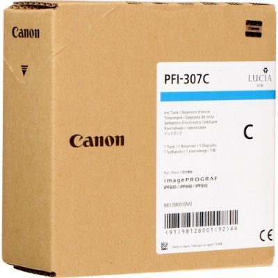 Photo of Canon PFI-307C Ink Cartridge