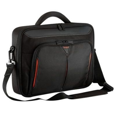 Photo of Targus Classic notebook case 45.7 cm Briefcase Black Red